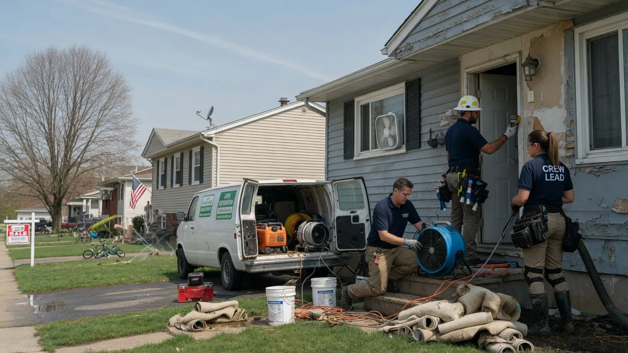 Flood Cleanup in Troup, TX near me