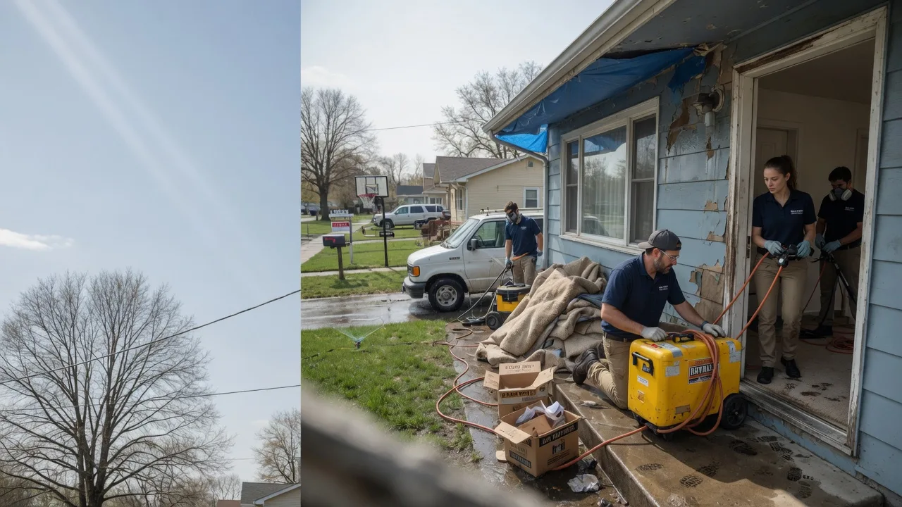 Basement Flood Cleanup in Troup, TX near me